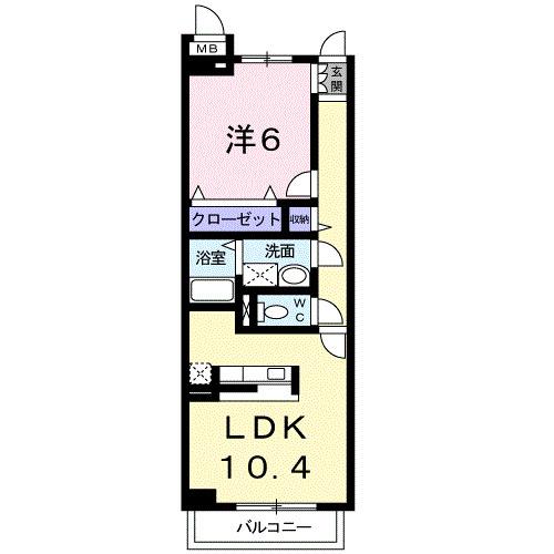 オープン・ベルズ（202） 間取り図画像