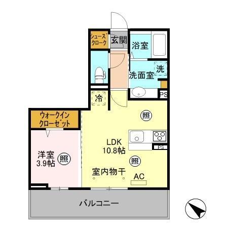 チェルボ（206） 間取り図画像
