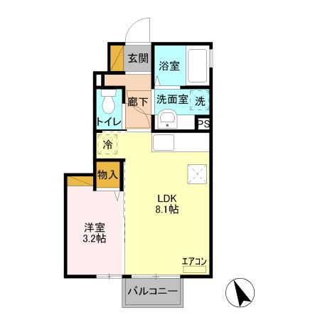 Ｂｅｎｅ・Ｋ（101） 間取り図画像