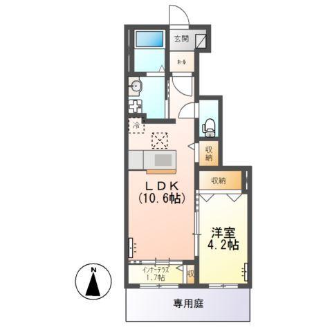 グレイス・ワン鶴田 間取り図画像