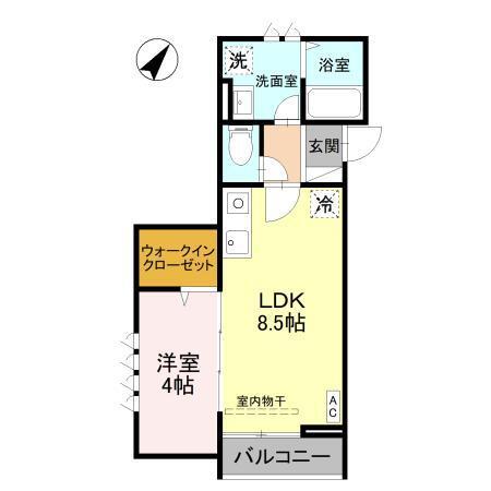 Marriott（102） 間取り図画像
