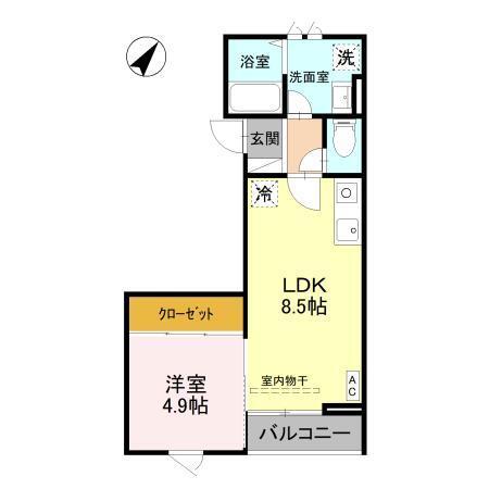 Marriott（201） 間取り図画像