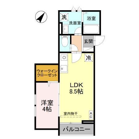 Marriott（302） 間取り図画像