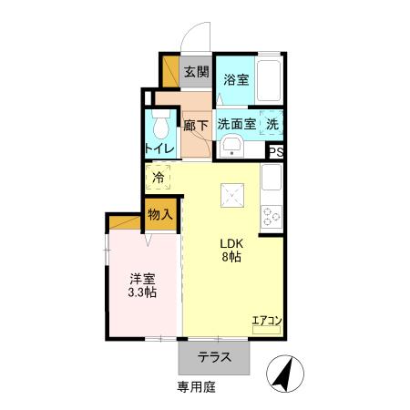 ＷＩＴ.ＳＥＩ（105） 間取り図画像