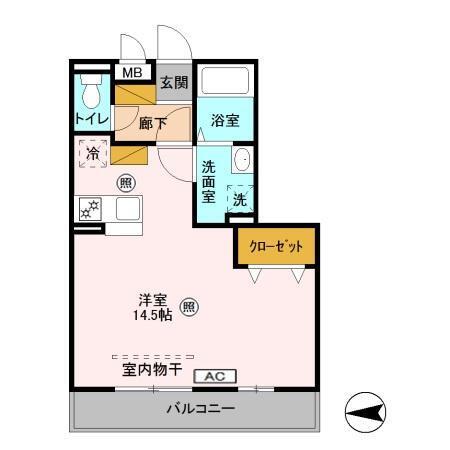 ＢｉZ　ＳＴＡＹ宇都宮（207） 間取り図画像