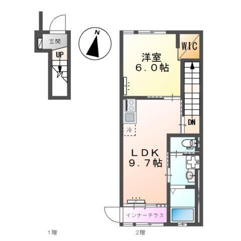 カカリア 間取り図画像