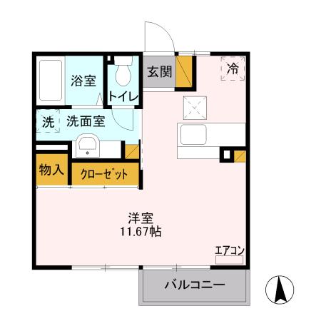 ホワイトテラス（103） 間取り図画像