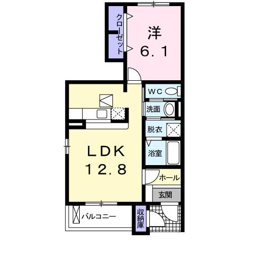 ボヌールパレスⅡ（103） 間取り図画像