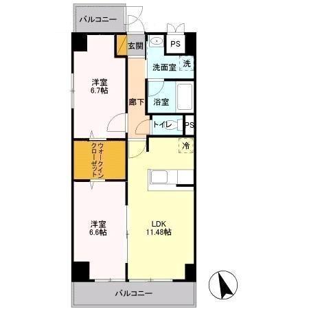 グランヒルズ（407） 間取り図画像