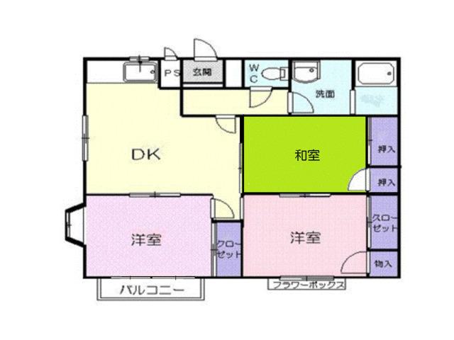リンデンハウス（202） 間取り図画像
