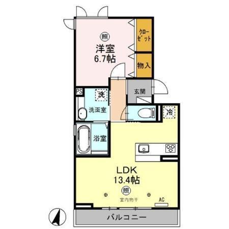 アメニティ グランデ（305） 間取り図画像