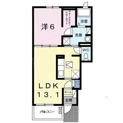 ル・プランドール（103） 間取り図画像