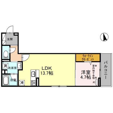TORISIAS元今泉（302） 間取り図画像