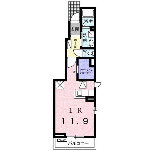 ソレーラⅡ（101） 間取り図画像