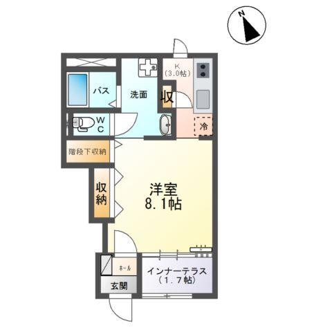 デュランダル.West 間取り図画像