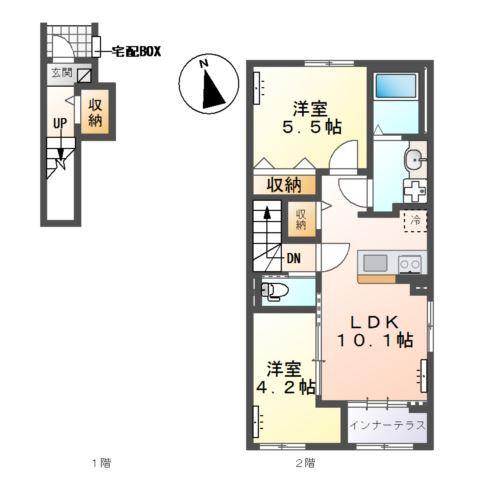 レコルテ(recolte) 間取り図画像