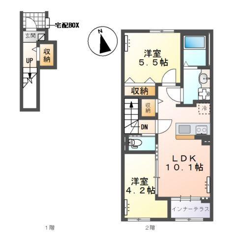 レコルテ(recolte) 間取り図画像