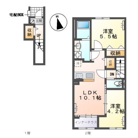 レコルテ(recolte) 間取り図画像