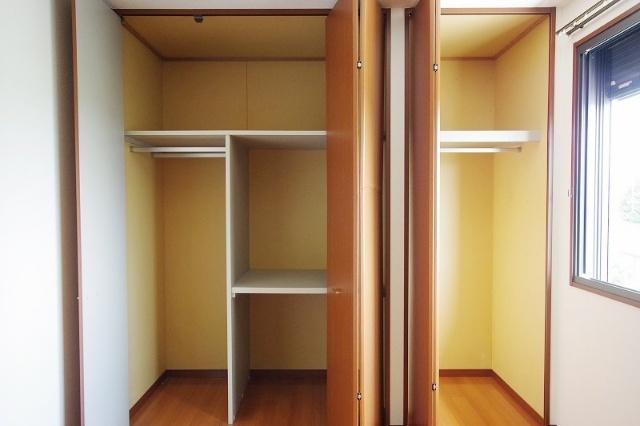 宇都宮市下岡本町アパート 収納