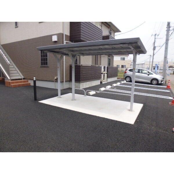 宇都宮市簗瀬町アパート 駐車場