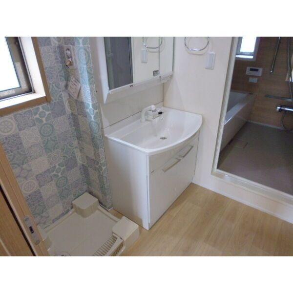 宇都宮市簗瀬町アパート 洗面