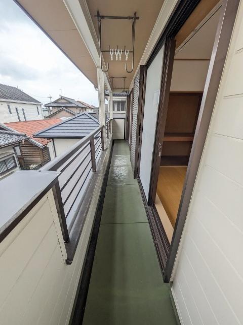 鶴田貸家（1） バルコニー