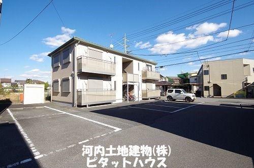 宇都宮市南町アパート 駐車場