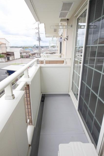 宇都宮市駒生町アパート バルコニー