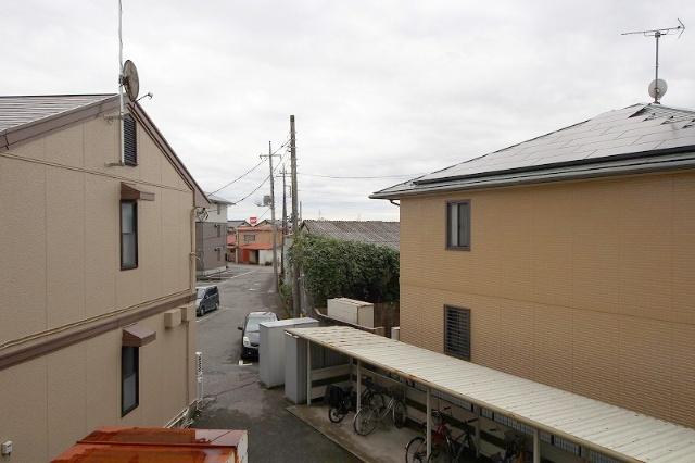 宇都宮市駒生町アパート 眺望