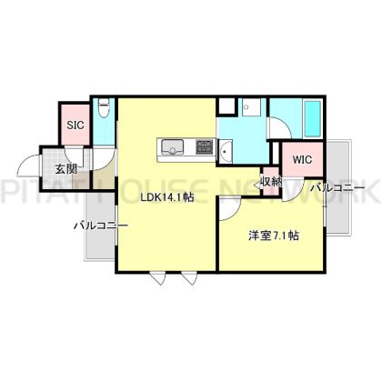  間取り図写真