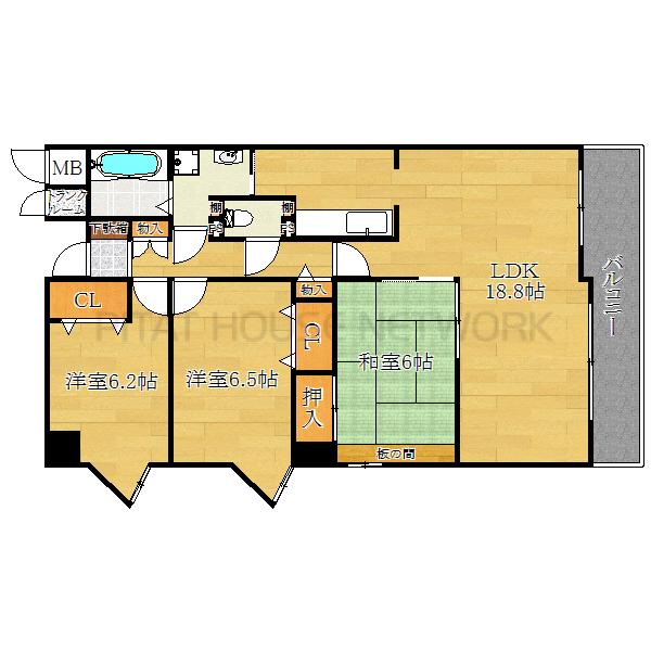 間取りは反転タイプあり