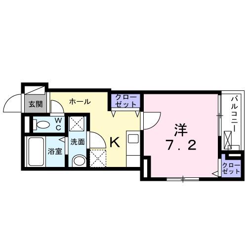 ヴィアソーレ茨木（305） 間取り図画像