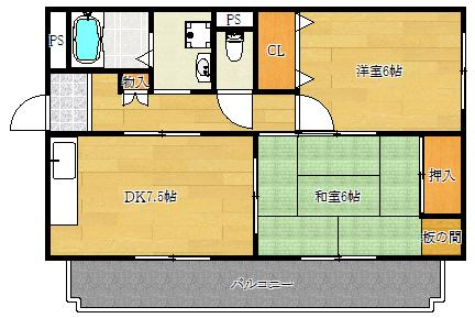  間取り図写真