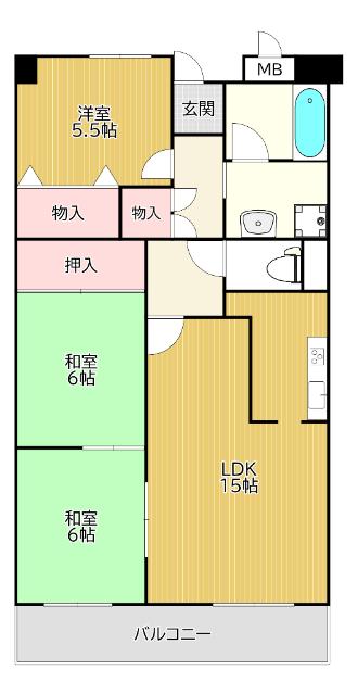  間取り図写真