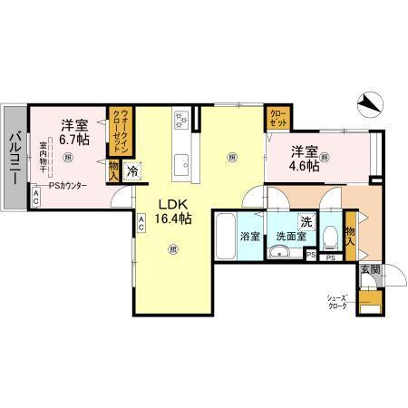  間取り図写真