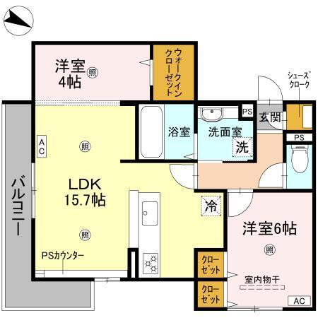  間取り図写真