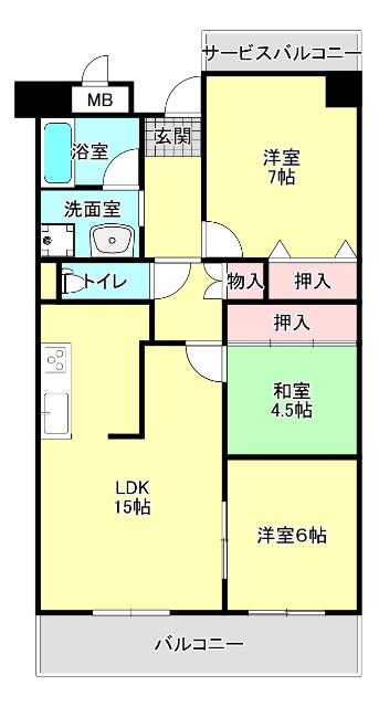  間取り図写真