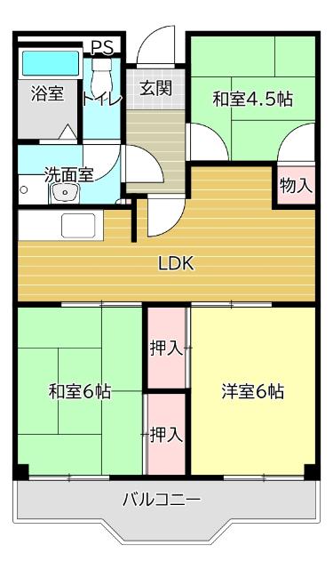  間取り図写真