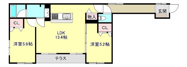  間取り図写真