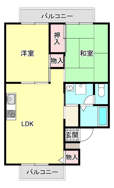 間取りは反転タイプあり