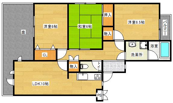 間取りは反転タイプあり