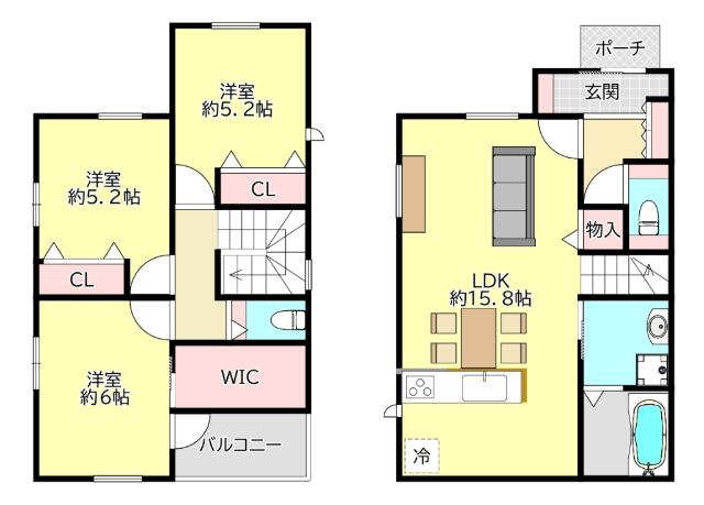 detached 一津屋２丁目