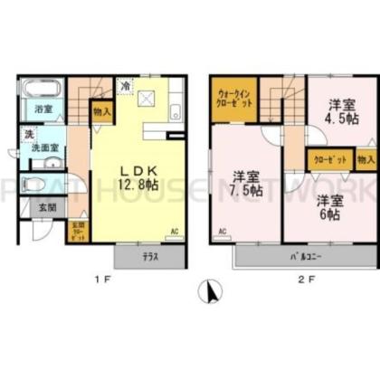  間取り図写真
