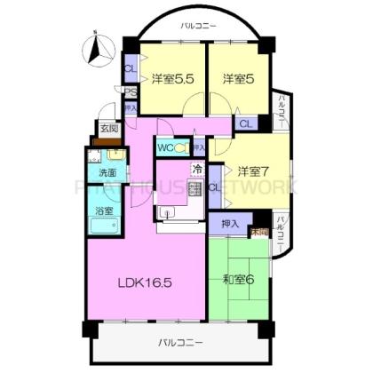  間取り図写真
