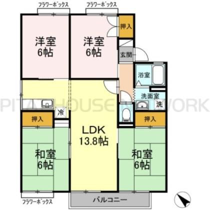  間取り図写真
