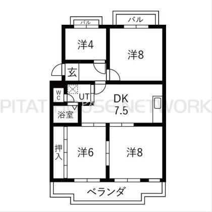  間取り図写真