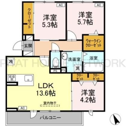  間取り図写真