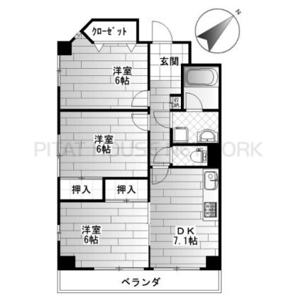  間取り図写真