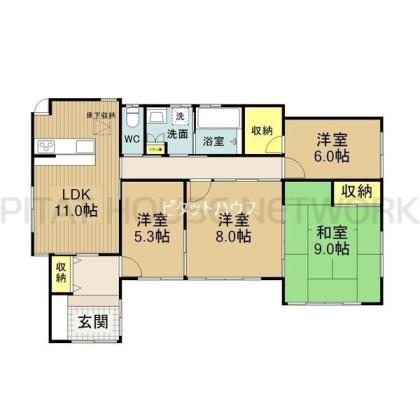  間取り図写真