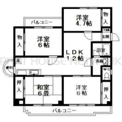  間取り図写真